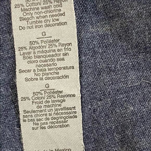 Box tribe Gray scoop neck tank top cotton blend athletic training  SZ large - Picture 7 of 8